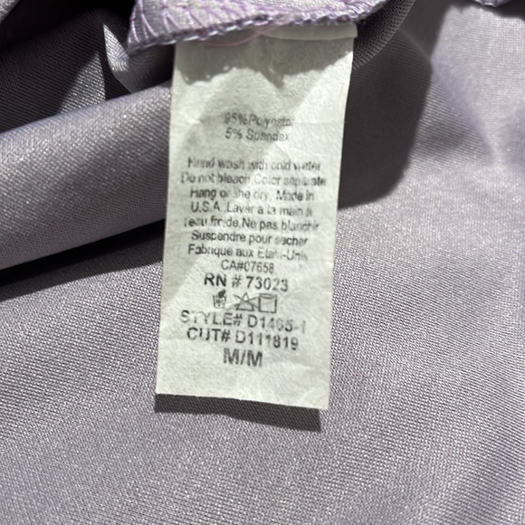 A3 Design Lilac Long Sleeved Dress - Picture 12 of 12